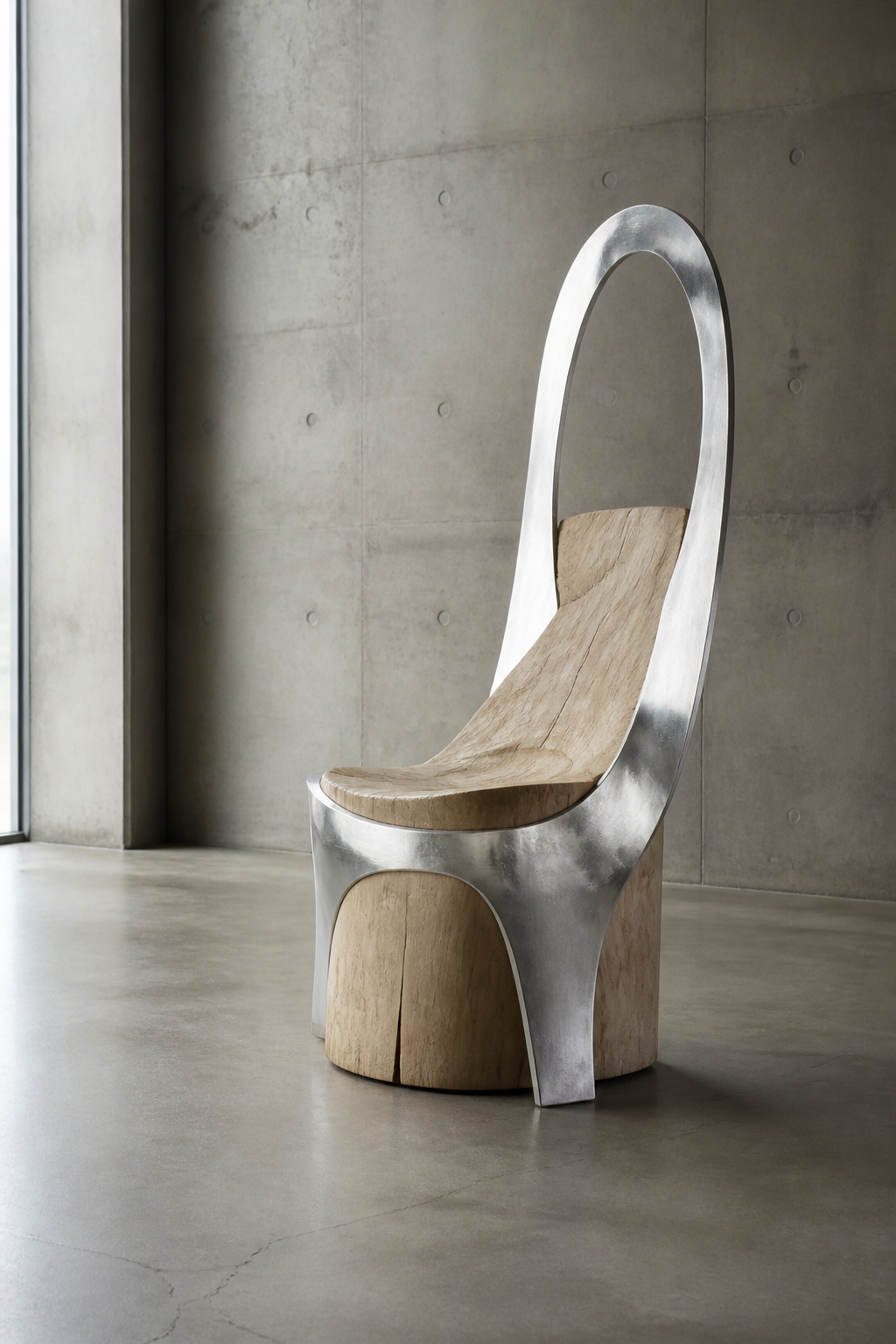 Sculptural art furniture by Byeongheon Oh